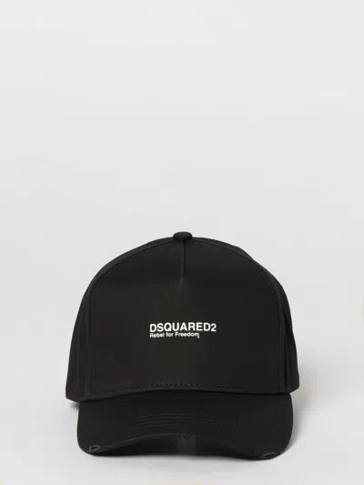Dsquared2 Hat Men  In Black