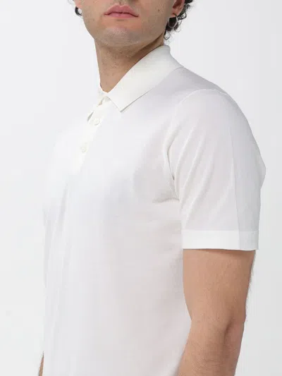 Drumohr Polo Shirt Men In White