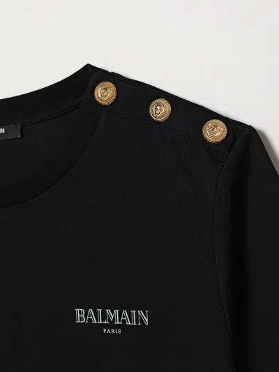 Balmain T-shirt  Kids Color Black In Multi