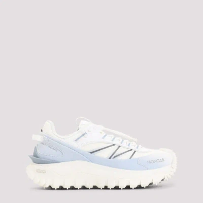 Moncler Trailgrip Sneakers In Technical Fabric And Mesh With Side Lettering Logo In Multi