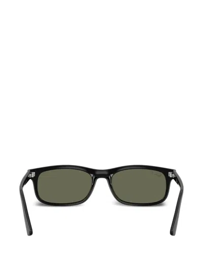Ray Ban Rectangle-frame Sunglasses In Black