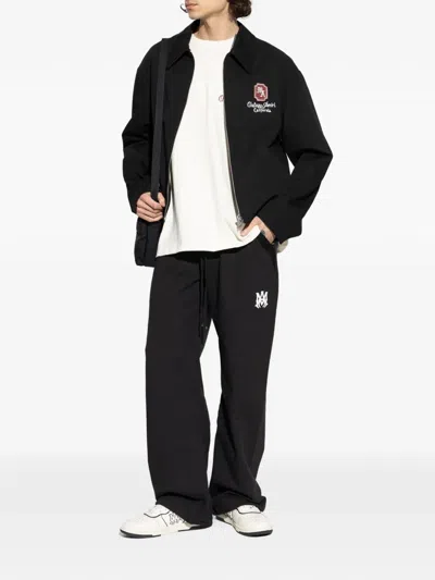 Amiri Elegant Chateau Oversized Jacket In Black