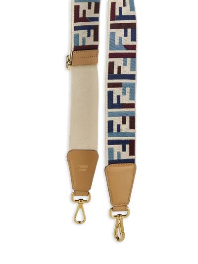 Fendi Logo-pattern Shoulder Strap In Multi