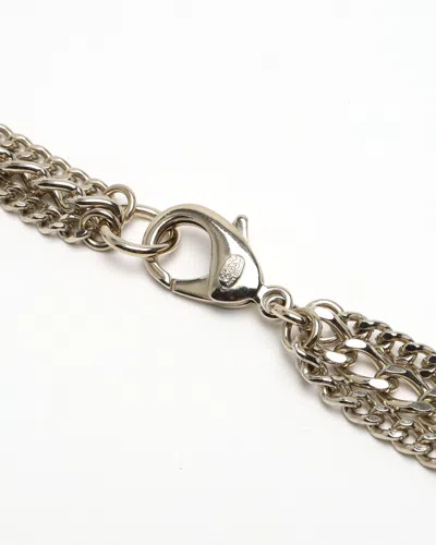 Pre-owned Chanel Coco Mark Necklace In Multi
