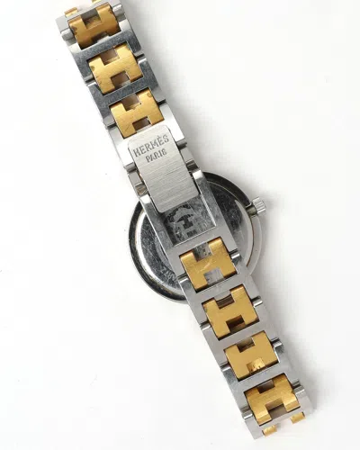 Pre-owned Hermes Hermès Clipper 24mm Watch In Multi