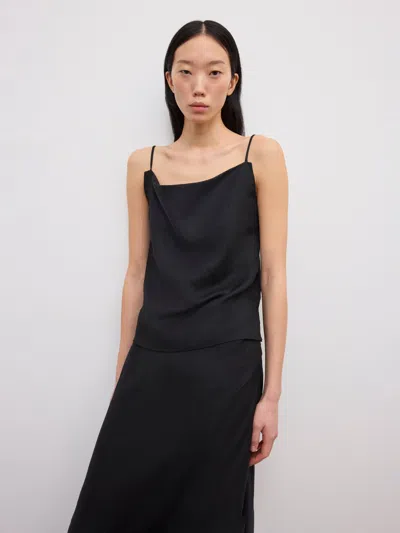 House Of Dagmar Waterfall Top In Black