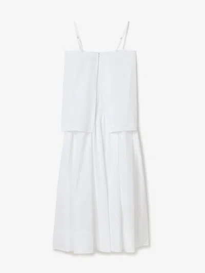House Of Dagmar Cotton Strap Dress |  | White | Size 40 | 100% Organic Cotton