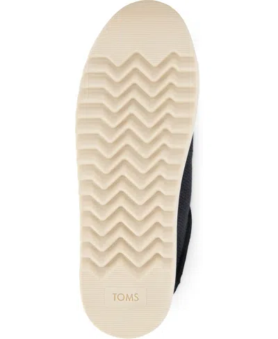 Toms Women's Rea Lace-up Platform Sneaker Mesh And Suede In Black