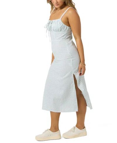 O'neill Wiley Body-con Midi Dress In White