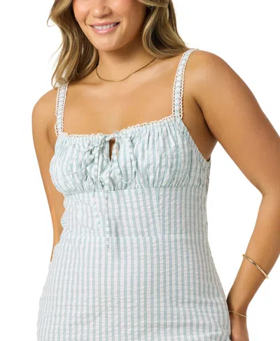 O'neill Wiley Body-con Midi Dress In White