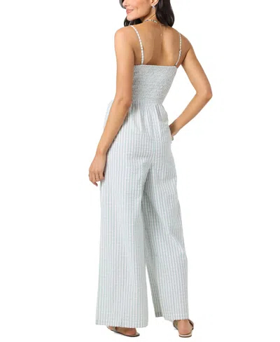 O'neill Aiyana Print Jumpsuit In Blue