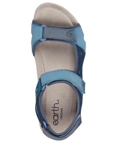 Earth Skylar Sandal In Blue