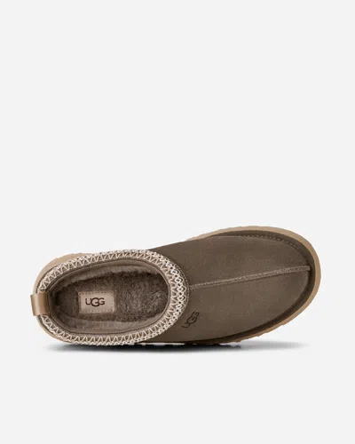 Ugg Patterned Platform Slippers In Brown