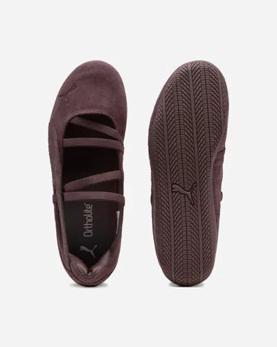 Puma Speedcat Ballet Python Sneaker In Brown