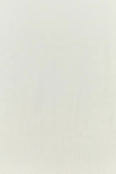 Fedeli White Cotton Sweater In White