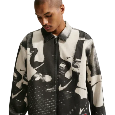 Nike Field Sport Jacket In Black