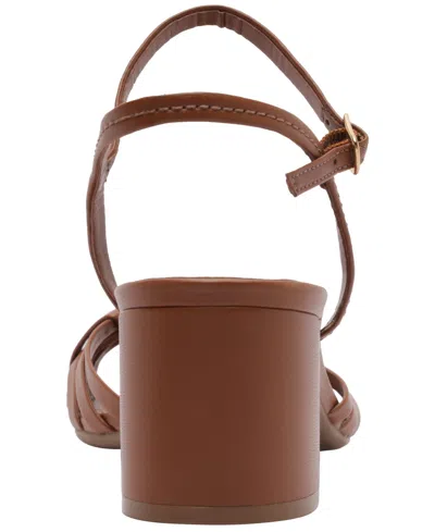 Arezzo Nina Ankle Strap Sandal In Brown