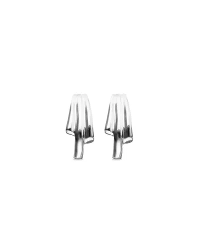 Unode50 Sterling Silver Plated Earrings In Pattern