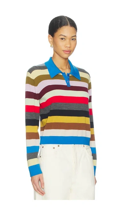 Leset James Polo Multistripe In Multi
