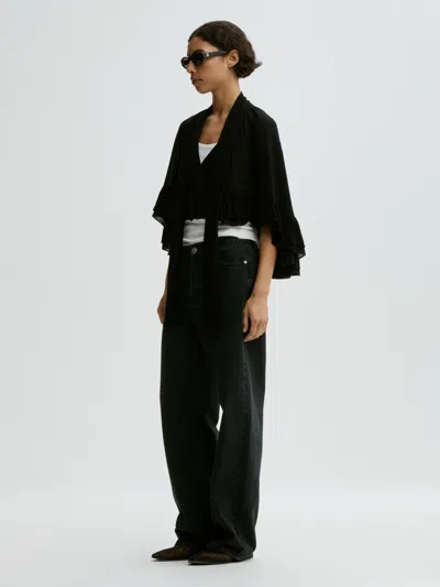 By Malene Birger Cedi Cape Jacket In Black