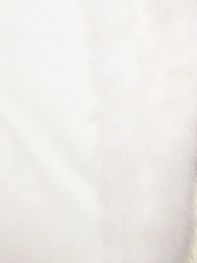 16arlington Feather Short Coat In White
