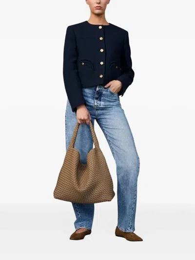 Marrea ウーブン ショルダーバッグ In Yellow