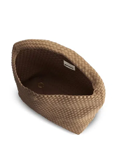 Marrea ウーブン ショルダーバッグ In Yellow