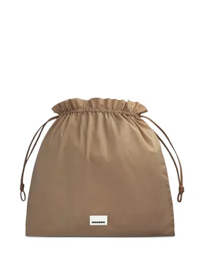 Marrea ウーブン ショルダーバッグ In Yellow