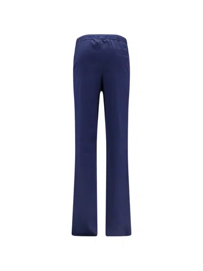 Kiton Cotton Trousers With Drawstring In Multi