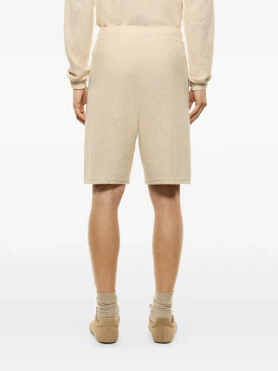 Laneus ニットドローストリング ショートパンツ In Neutral