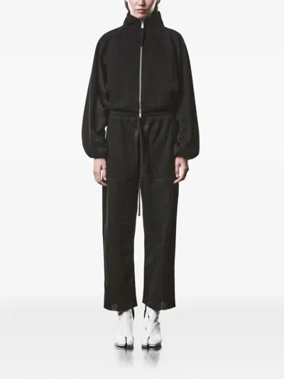 Thom Krom Zip Cotton Jacket In Black