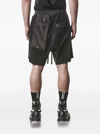 Thom Krom Pocket Drawstring Shorts In Black