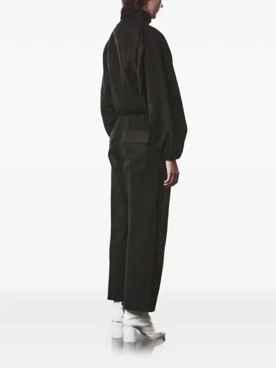 Thom Krom Zip Cotton Jacket In Black