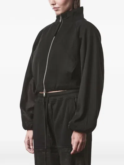 Thom Krom Zip Cotton Jacket In Black