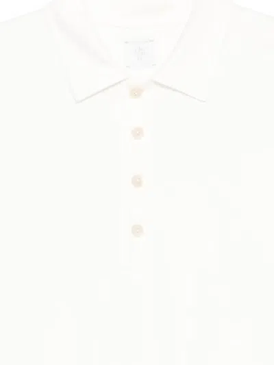 Eleventy ショートスリーブ ポロシャツ In White