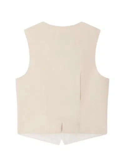 Bonpoint Angus ボタン トップ In Neutral