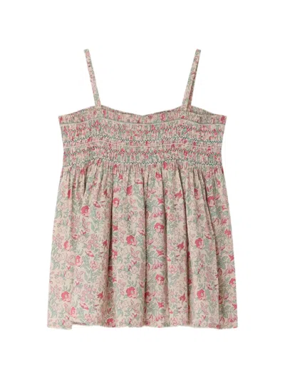 Bonpoint Appoline スモッキング フローラル トップ In Multi