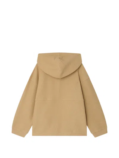 Bonpoint Edan ボタン パーカー In Brown