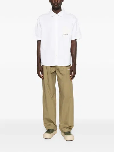 Bram's Fruit Short-sleeve Shirt In White