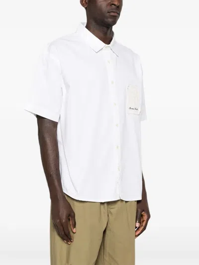 Bram's Fruit Short-sleeve Shirt In White