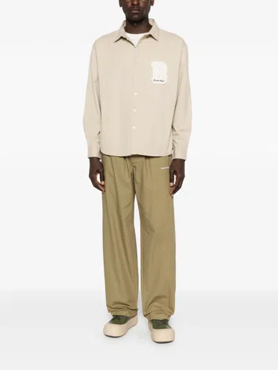 Bram's Fruit Logo-detail Shirt In Neutral