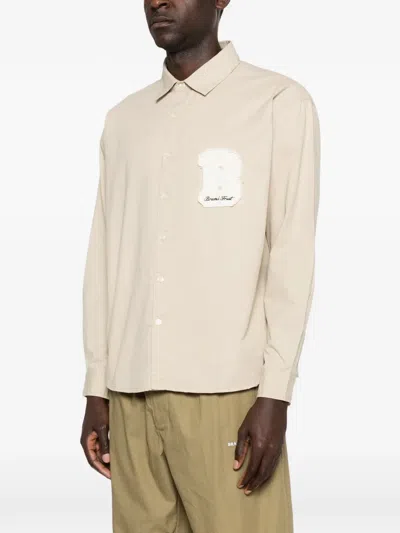 Bram's Fruit Logo-detail Shirt In Neutral