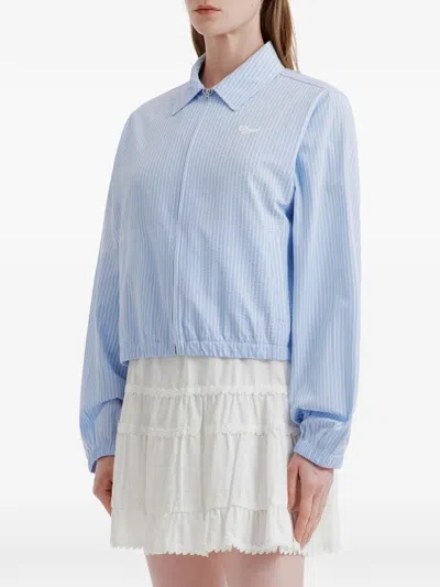 Chocoolate Striped Zip-up Jacket In Multi