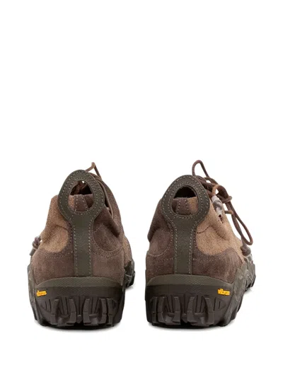 Our Legacy Gabe Suede Sneakers Round Toe Rubber Sole In Multi