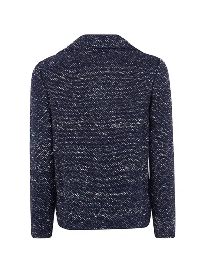 Base Cotton Blend Single-breasted Jacket In Multi