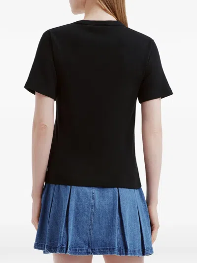 Chocoolate Embroidered-logo T-shirt