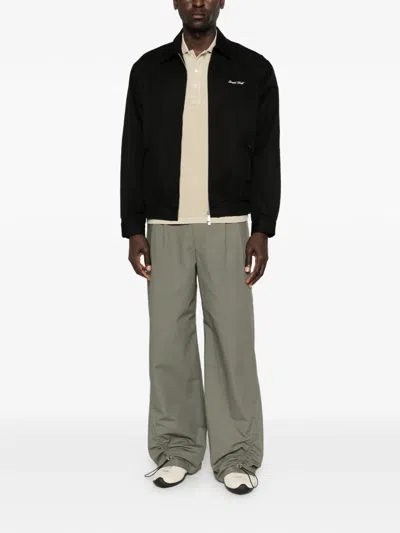 Bram's Fruit Logo-embroidered Jacket In Black