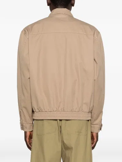Bram's Fruit Zip-up Jacket In Neutral