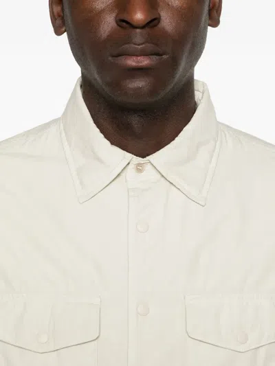 Aspesi Mod. 13 フラップポケット シャツ In Neutral