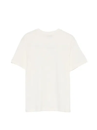 Msgm Logo T-shirt In White